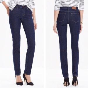 MADEWELL - Straight leg Alley Jean Dark Wash, 31